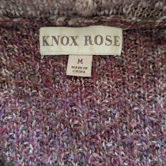 Knox Rose Pink Open Cardigan with fringe - Medium - Picture 3 of 3